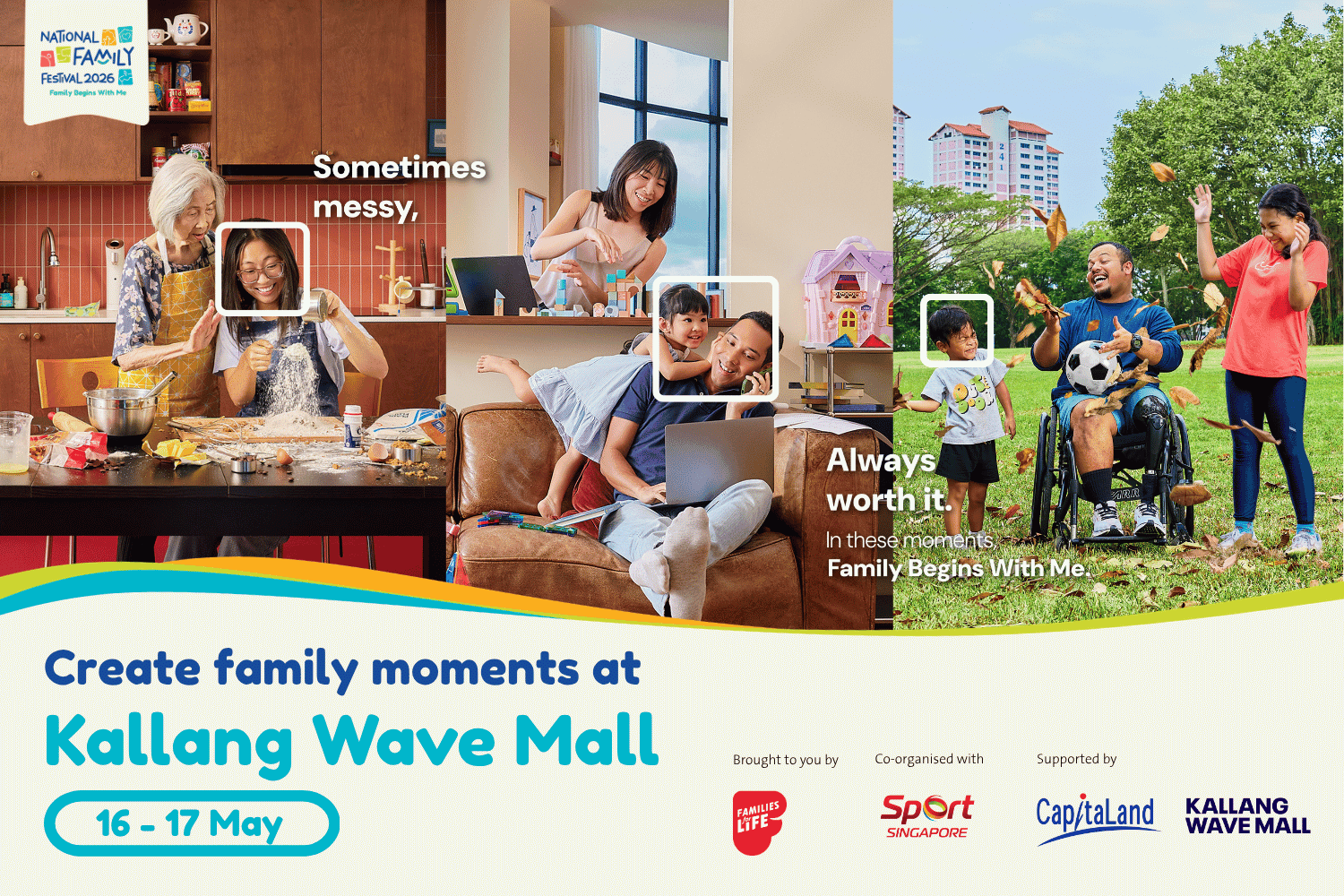 National Family Festival @ Kallang Wave Mall background