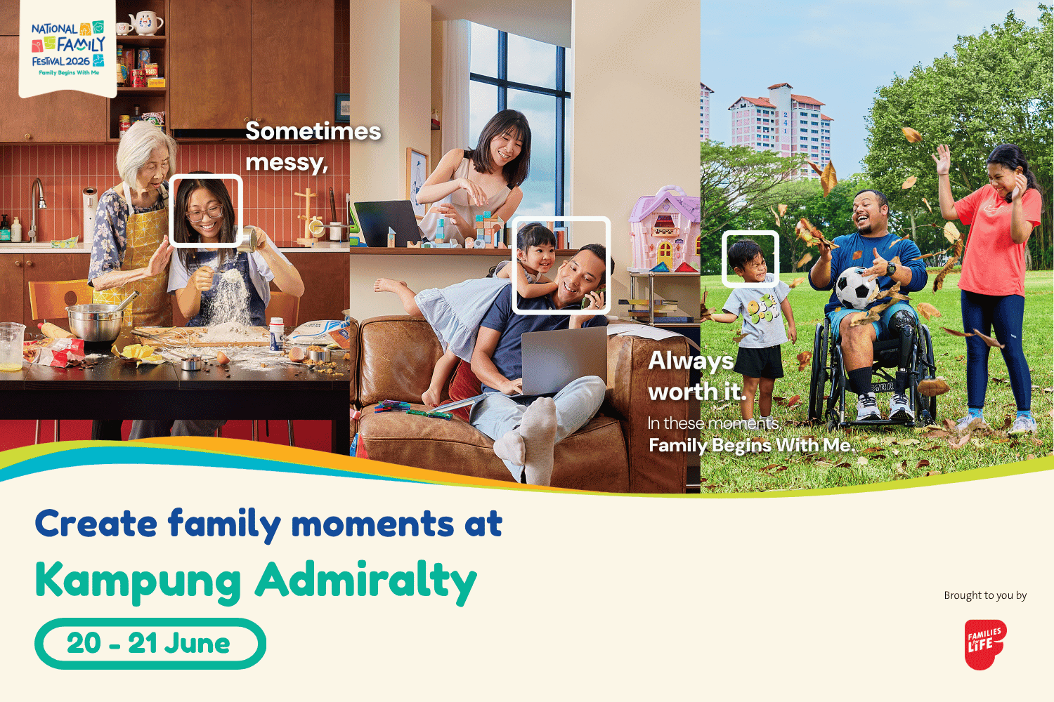 National Family Festival @ Kampung Admiralty background