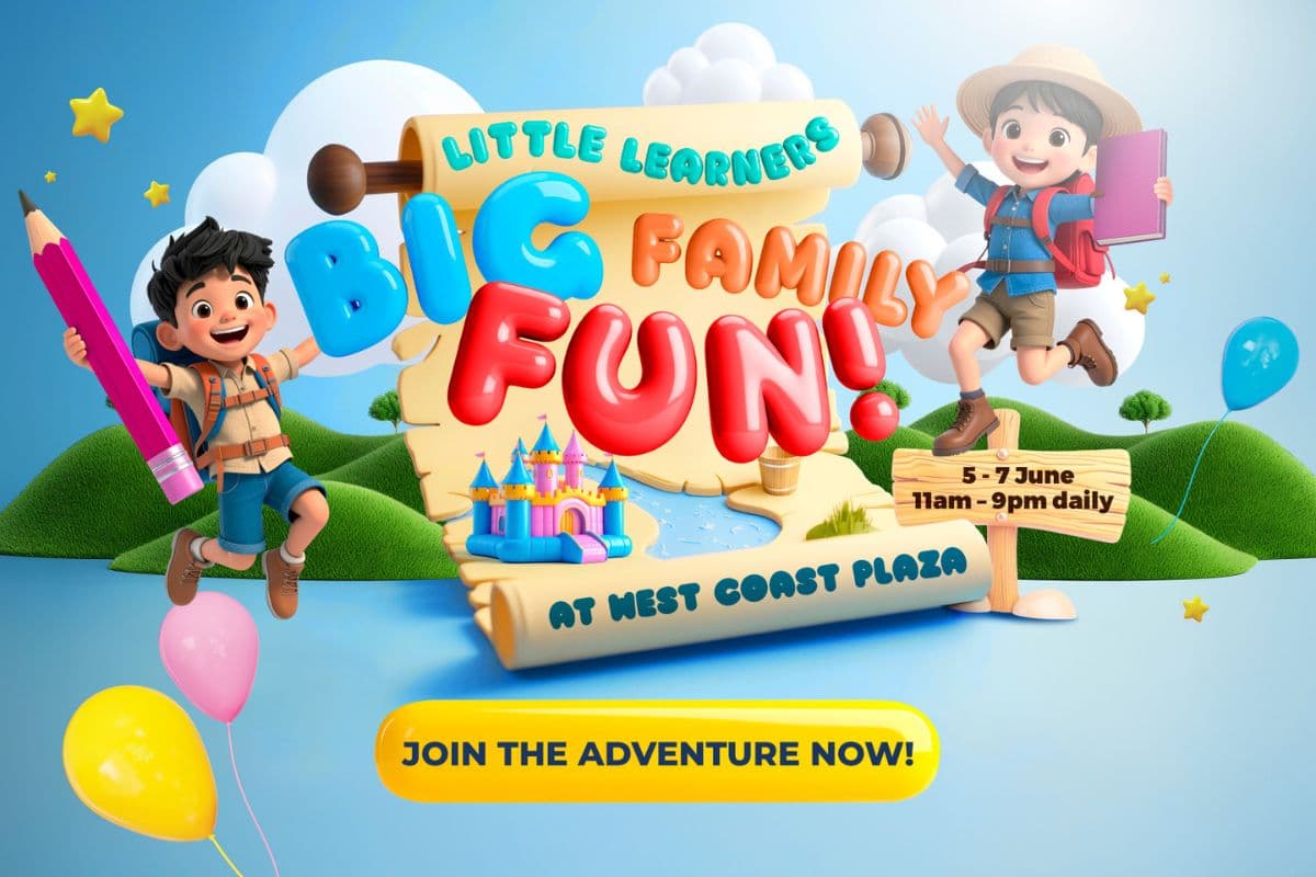 Little Learners, Big Family Fun 2026 background