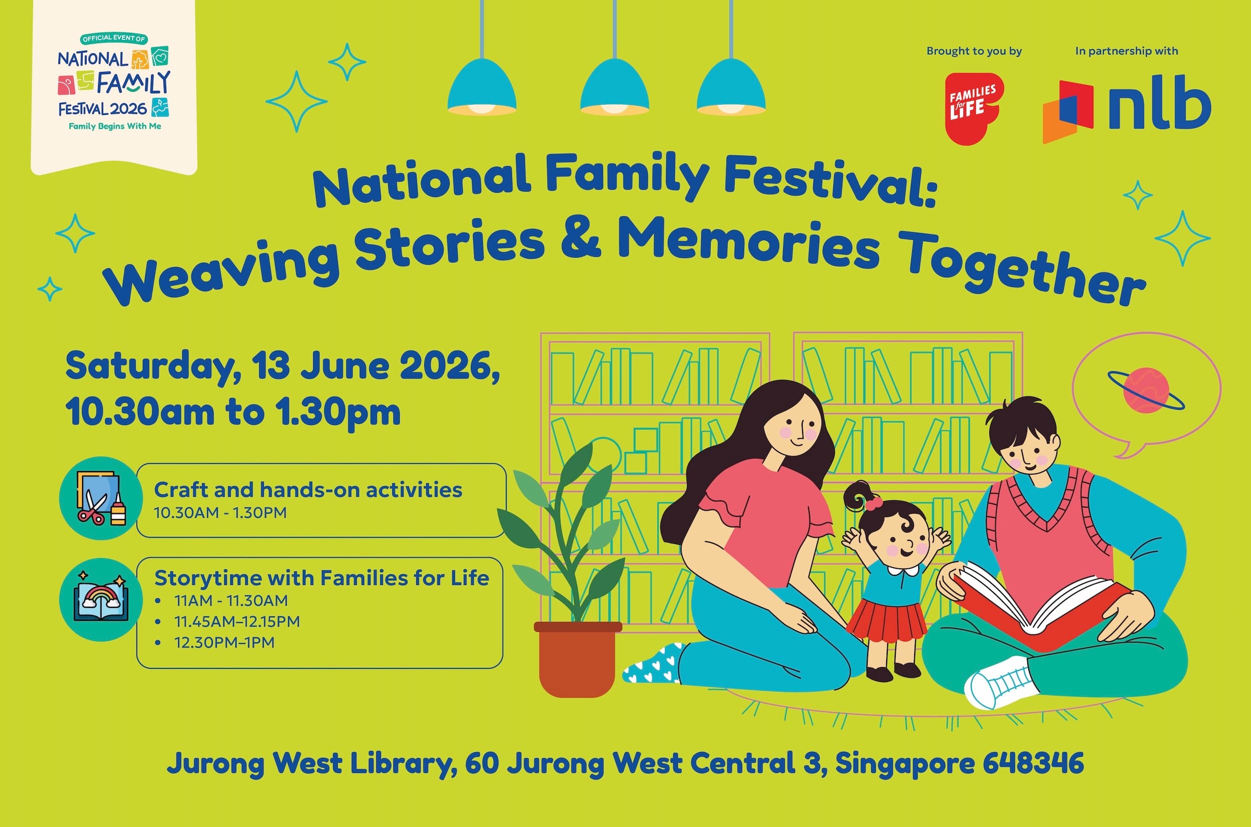 National Family Festival 2026: Weaving Stories & Memories Together background