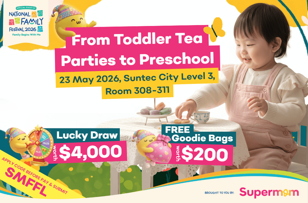 From Toddler Tea Parties to Preschool, Toddler Seminar by Supermom background