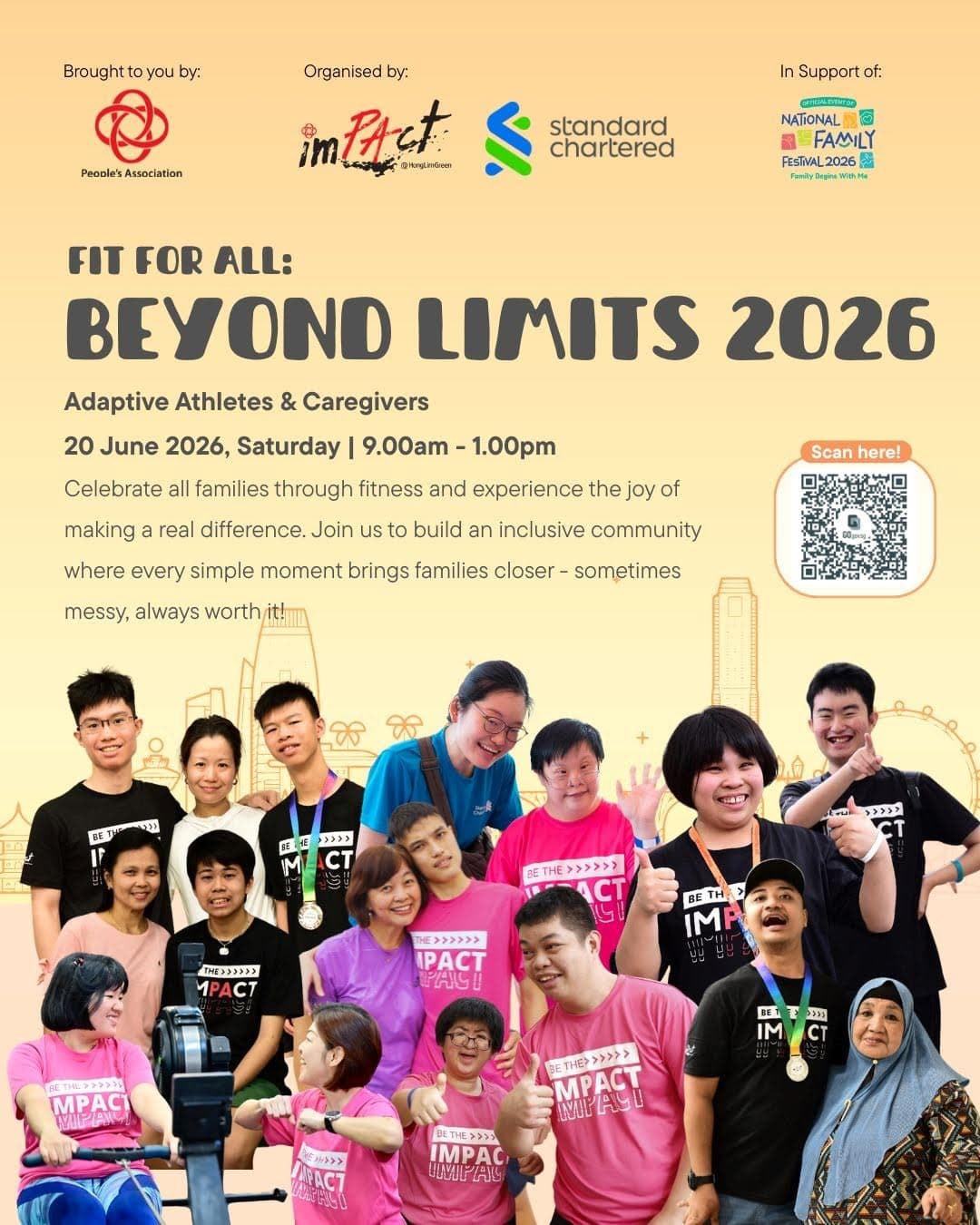 Fit For All: Beyond Limits 2026 background